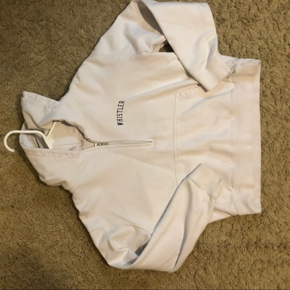 White hoodie